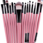 Cross Border For Maange 18 Make-Up and Brush Suits With Fan-Shaped Makeup Tools to Sell Ebay Hot Sales