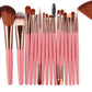 Cross Border For Maange 18 Make-Up and Brush Suits With Fan-Shaped Makeup Tools to Sell Ebay Hot Sales