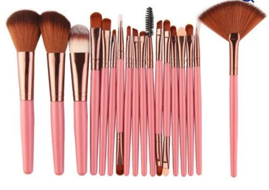 Cross Border For Maange 18 Make-Up and Brush Suits With Fan-Shaped Makeup Tools to Sell Ebay Hot Sales