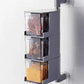3 Layers Sticking Rotary Seasoning Kitchen Organizer